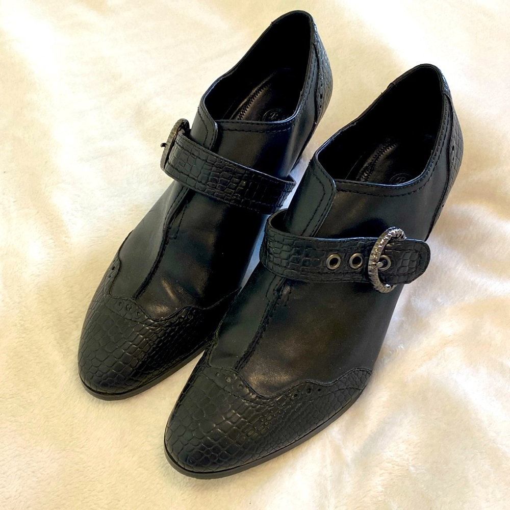 Bella-Vita dressy black ankle boots